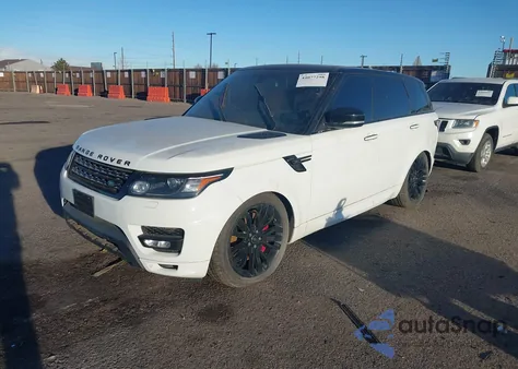 2016 Land Rover Range Rover Sport 3.0L V6 Supercharged Hse из США, поврежденный, VIN SALWS2VFXGA573109